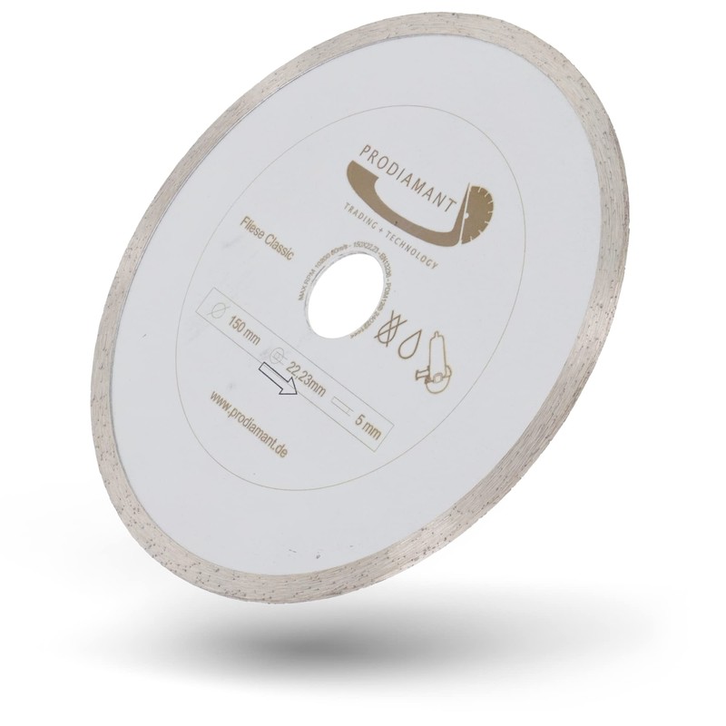 PRODIAMANT Diamond Cutting Disc Tile 150 mm x 22.2 mm