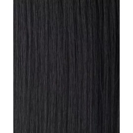 NA Mane Concept Mega Brazilian Human Hair Mix Crochet Ponytail - DEEP TWIST 30" - 1B Off Black