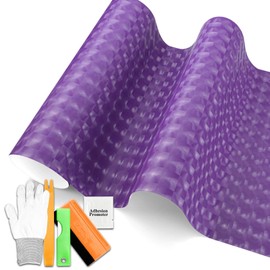 Cat Eye Purpel 4D Pattern Vinyl Wrap Auto Car Motorcycle Boat Sheet Film 5FT x 30FT Tool Kit