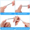 12 Pcs Professional Cuticle Trimmer, Stainless Steel Cuticle Nippers Professional