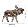3D Wood Carving Animal Multi Layer Forest Animal Wood Carving