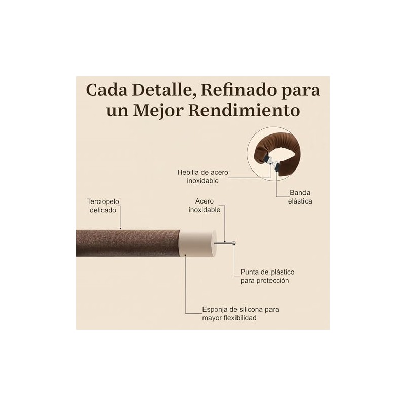 Rulos de Secado Nocturno | Rulos para Rizar el Cabello