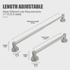 Honmein Towel Bar - Adjustable 304 Stainless Steel Towel Holder