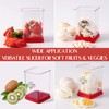 Fruit Slicer Cup | Strawberry Slicer | Stainless Steel Strawberry