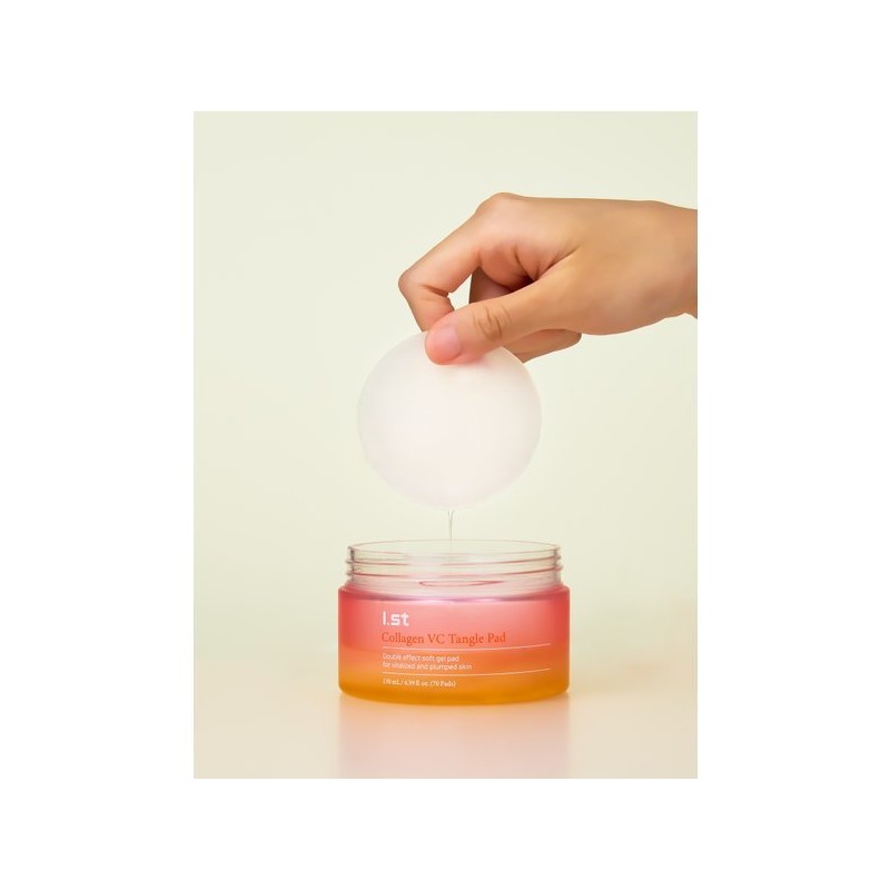 Isteu 콜라겐 VC 탱글 패드 70매 Collagen VC Tangle Pads