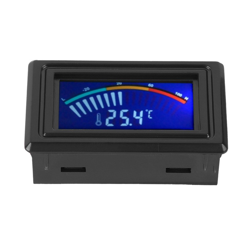LCD Display Digital Water Cooling Thermometer Pointer Temperature Indicator 5V-24V