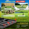 Lawn Leveling Rake - Heavy Duty 17"x10" Stainless Steel Lawn