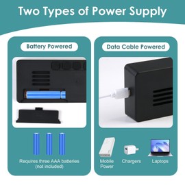 Dozylive Wecker Digital Uhr, LED Digitaler Wecker Digitaluhr Tragbarer mit Ladestation Zeit Datum Temperatur Schlummerfunktion Einstellbar wecker Kinder für Schlafzimmer Licht USB Wiederaufladbar