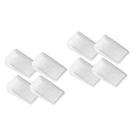 Operitacx 2sets Leveling Shims Furniture Wedges for Uneven Floors Prevents Wobbling Durable Reusable for Tables Sofas Cabinets and More 4pcs*2