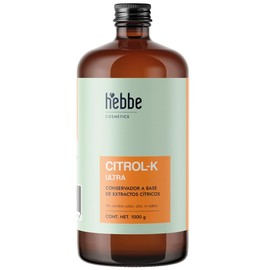 Hebbe - Citrol-K Conservador Natural y Biodegradable para Cosméticos y Alimentos, 1000 g