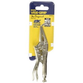 IRWIN INDUSTR TOOL 1602L3 LNG Nose Lock Pliers, 4"