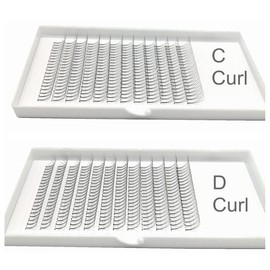 3 D False Eyelashes Extensions 3 Boxes 3D Eyelash Extensions C/D Curl Thickness 0.07/0.004 inches (0.07/0.10 mm) Length 0.3 - 0.06 inches (8-15 mm) Matsueku Ultra Fine Lightweight Long Stem Eyelashes