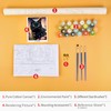 TISHIRON Black Cat DIY Paint by Numbers Kit for Adults