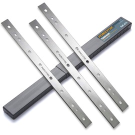 POWERTEC 13 Inch Planer Blades for DeWalt DW735, DW735X Planer, Replacement for DW7352 Planer Knives, Set of 3 (12800W)