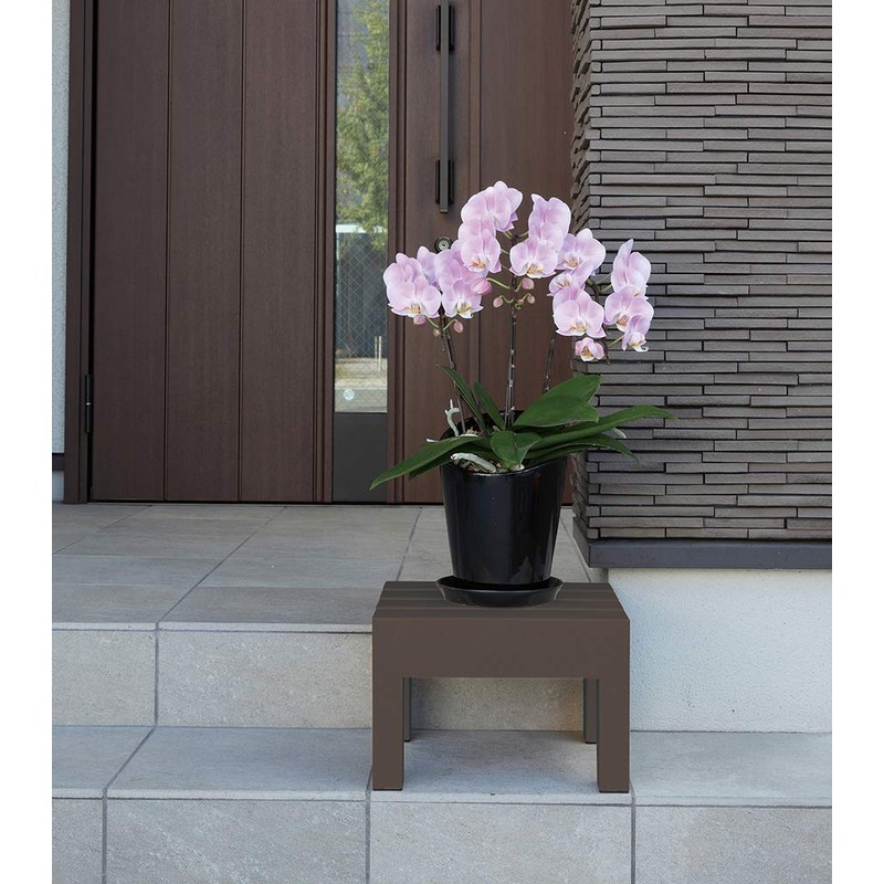 Ohara Industry ST-425 Plastic Utility Stand, Square, Brown
