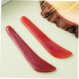 SEWACC 2pcs Agate Jewelry Polisher Tools Lightweight Burnisher for Ring and Gemstone Polishing Essential Crafting Tools for Jewelry Maintenance Portable and Convenient Design