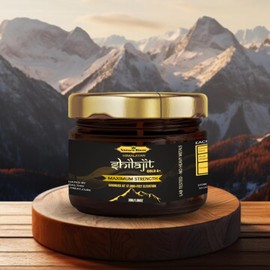 Nature Blaze Himalayan Shilajit Resin for Men & women for Energy Boost & Immune Support (1.0 Ounce / 30Gm)