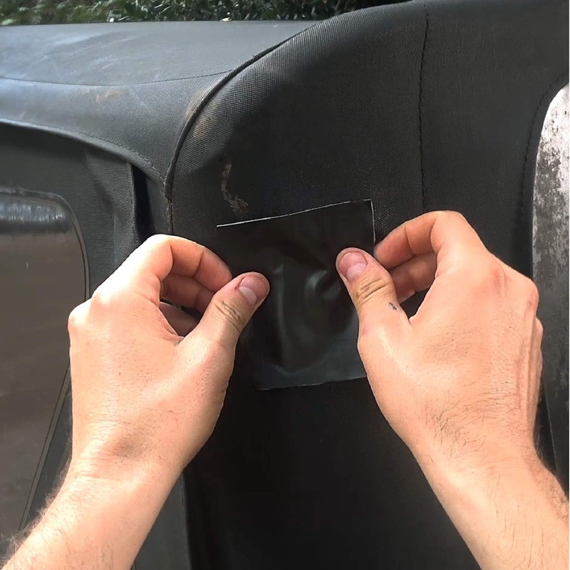 Gorilla Waterproof Patch & Seal Tape, Black Tape, 4" x