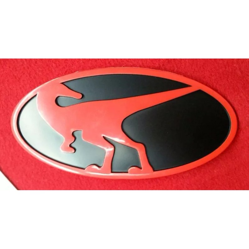 Exos Red Raptor Front Emblem for 2019 & 2020 Hyundai
