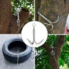 Unbranded Grappling Hook 3Claw Climbing Hook Stainless Steel Grapnel Hook