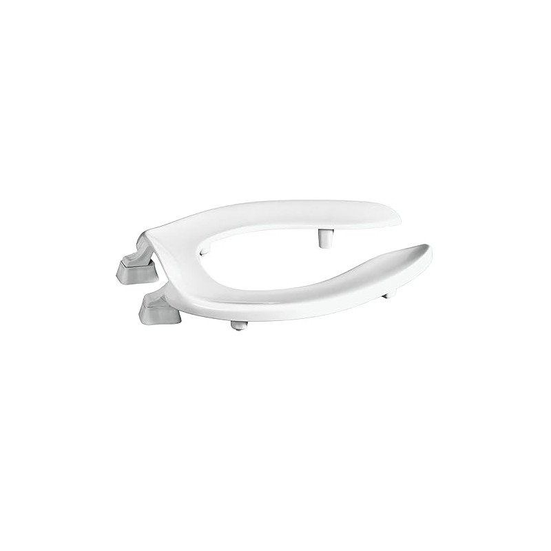 Centoco 2 inch Raised Toilet Seat for Seniors, Elongated, Open