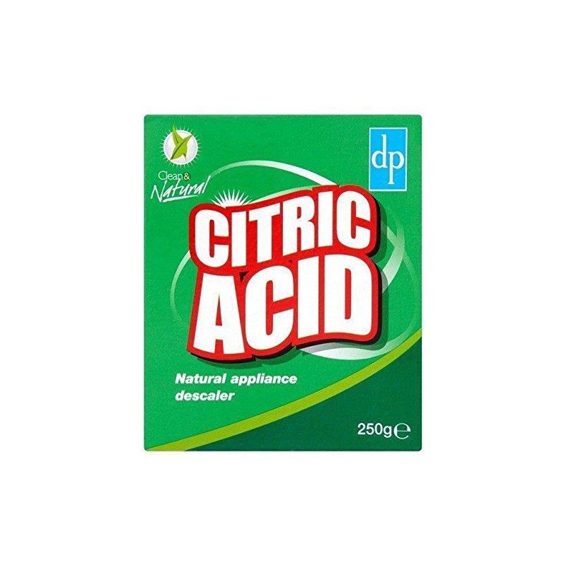 THREE PACKS of Clean & Natural Citric Acid 250g