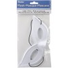 Darice White Satin Bat Mask