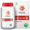 Vitals - Potassium, 200mg Potassium Citrate 100 Capsules, Ionic Shape,
