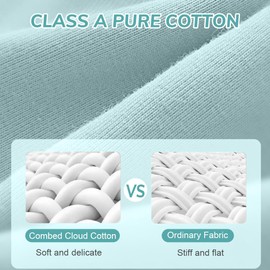 ZEPIQOR Children's Beanie Hat & Loop Scarf Set, 95% Cotton Hat Scarf Set Girls Boys 2-8 Years, Tube Scarf Warm Winter Hat Knitted Hats for Autumn Winter Spring, multicoloured