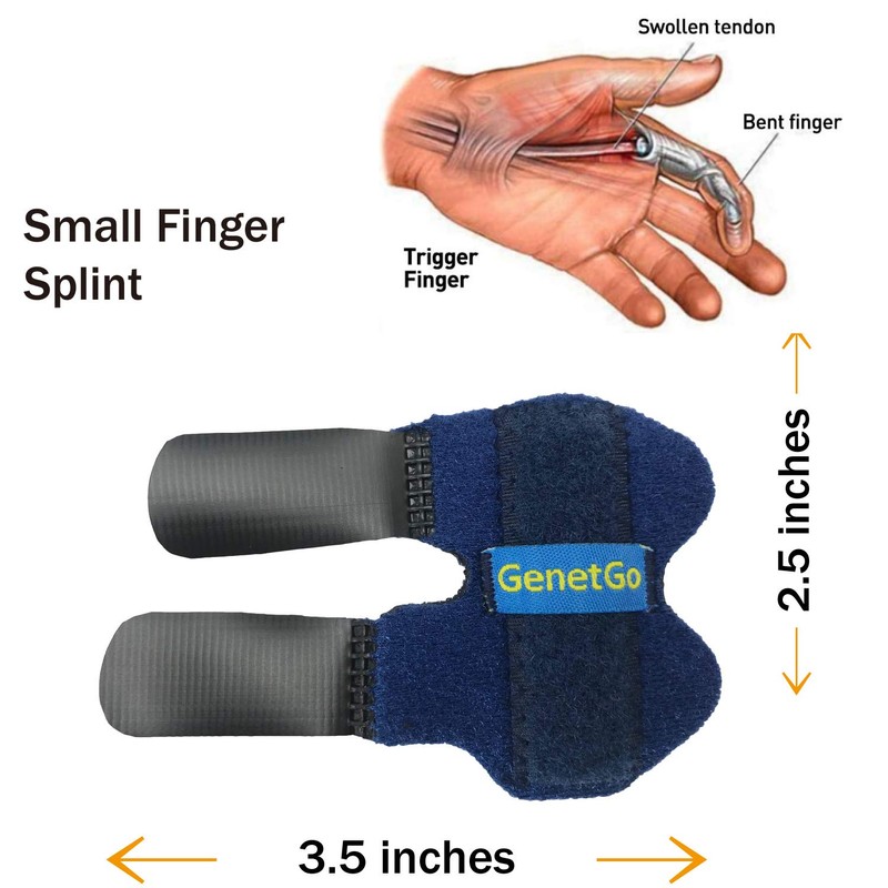 Little Pinky Finger Brace for Trigger Mallet Finger Broken Finger,