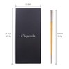 Chinese Chopsticks Gold Stainless Steel 5 Pairs Sushi Chopsticks for