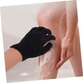 Mikinona 5 Pack Exfoliating Gloves Body Scrubber Bath Glove Set for Deep Cleaning
