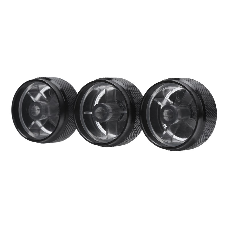 3PCS Car Air Condition Switch Thermal Controller Knob Replacement for