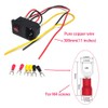 Rocker Switch Power Socket Inlet Module Plug and 4.9ft Power
