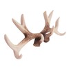 Wowser Rustic Deer Antler Wall Mounted Hook Rack - 14.75