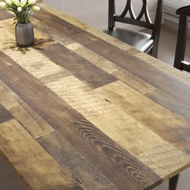 LaCheery 15.8"x276" Laminate Butcher Block Countertop Peel and Stick Waterproof Heat Resistant Contact Paper for Countertops Kitchen Counter Contact Paper Peel and Stick Wallpaper Wood Look Vinyl Wrap