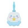 Sanrio 681750 Luggage Tag, Cinnamoroll, PVC, PET, Paper Name Card