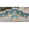 Unbranded EVENING SNOW coldprocessed soap bars.Handmade soap. Christmas soap.