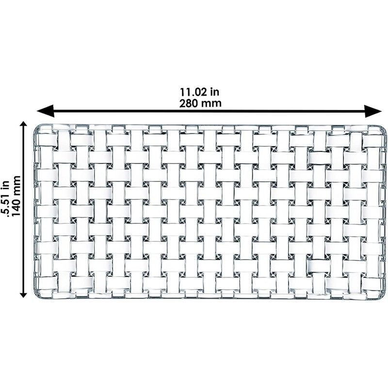 ナハトマン(Nachtmann) [正規品] Nachtmann ナハトマン ボサノバ レクタングラー プレート 28cm 81399
