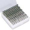 100Pcs Rubber Grinding Head Polishing Bit Various Sizes Accessory Set