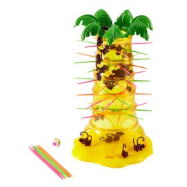 Mattel Games 52563 - S.O.S. Monkey alarm children's game suitable for 2 - 4 players, children's games from 5 years