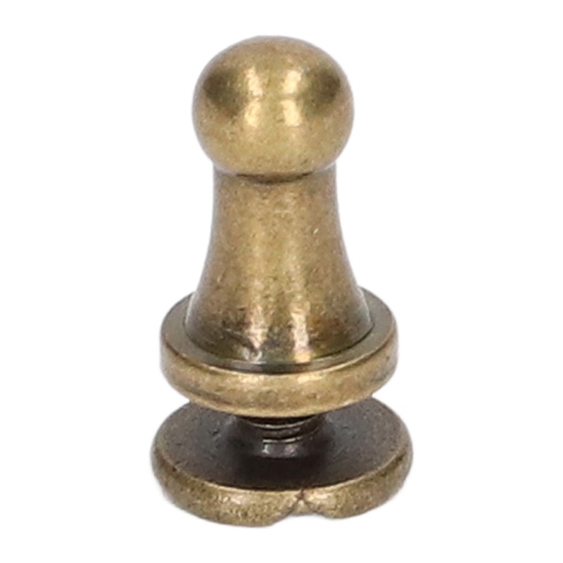 200 Sets Chicago Screws 6x4mm Pure Copper Strong Round Head