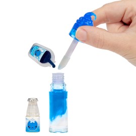 YUMMILAND Lip Gloss Doll - Rory Blueberry - Scented Doll with DIY Lip Gloss Set - Suitable for Children from 4 Years