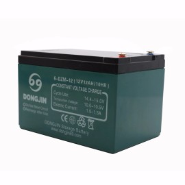 Unbranded/Generic 12V 12Ah 6-DZM-12 Lead Acid Battery for Electric Scooter Tricycle Bicycle Pocket