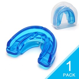 Coolrunner Double Braces Mouth Guard, Mouth Guard Sports, Athletic Mouth Guards, Youth Mouthguard for Upper and Lower Teeth Protection, No Boiling Required for Youth, Teenager