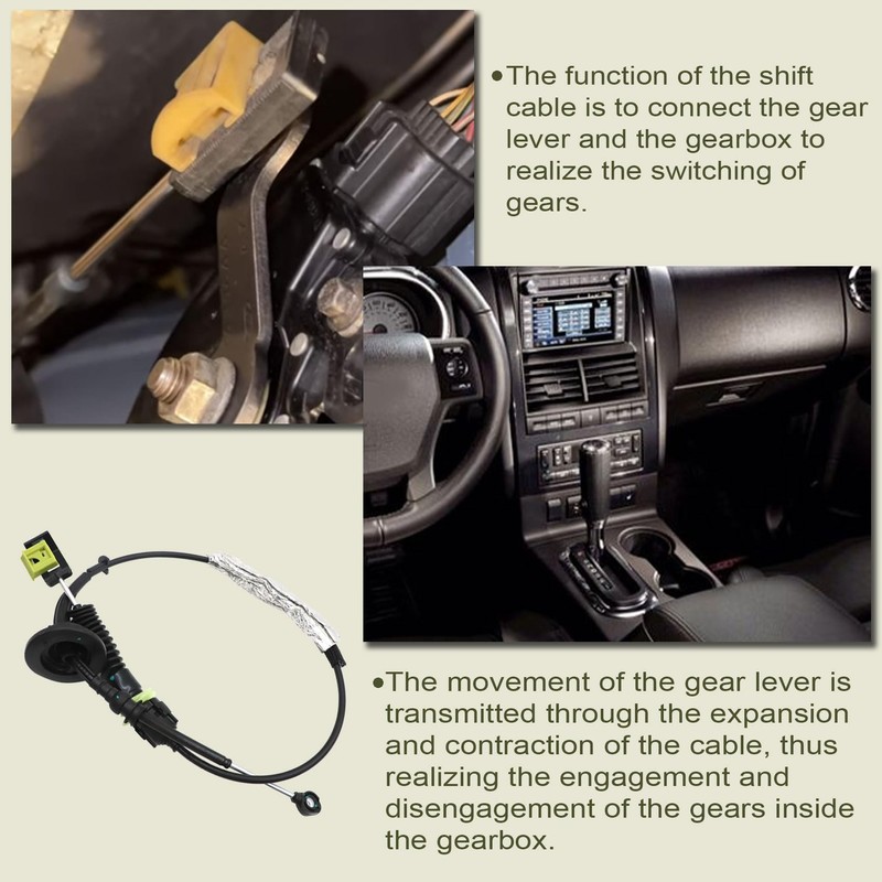 Priprilod Automatic Transmission Shifter Cable Compatible with Ford Explorer Mountaineer