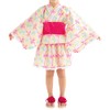 Sun Planning Pattern Pattern Yukata Dress (Separate Type) 6054