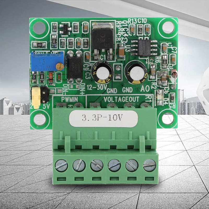 Jadeshay PWM Voltage Converter Module 3.3V PWM Signal to 0-10V