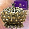 Lotus Incense Burner - Incense Burner Lotus, Charcoal, Cone, Sage,