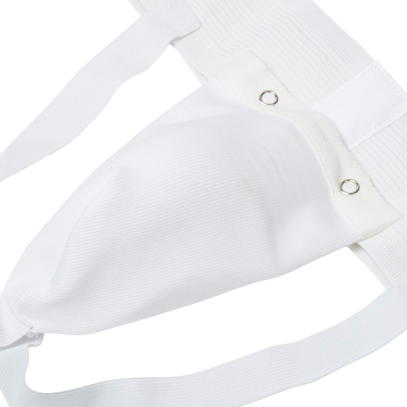 MARTIAL WORLD GG51-S Fur Cup Supporter Type, White, S